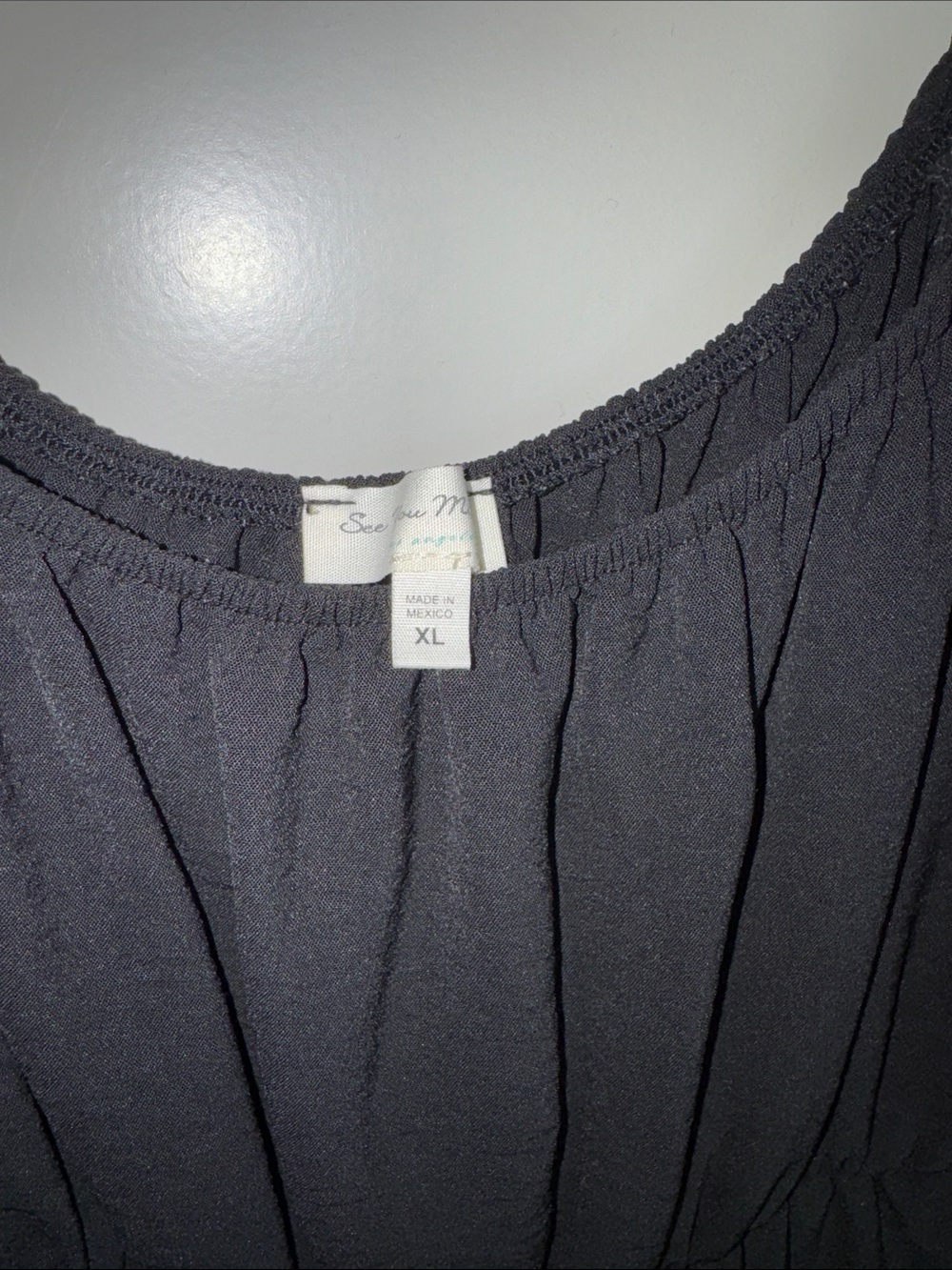 Black Puff Sleeve Women’s Dress - Picture 2 of 2